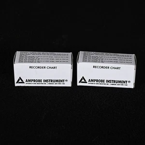 LOT of 2 Amprobe Instrument 300SVA Recorder Chart Paper Rolls - Picture 1 of 6