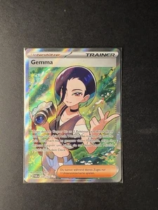Pokemon Karte Gemma 209/167 Maskerade im Zwielicht Full Art Holo Deutsch - Bild 1 von 6