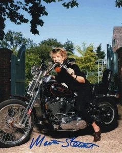 Martha Stewart Signed Autograph 8x10 Photo Photograph - On her Motorcycle - Picture 1 of 4