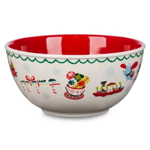 Disney Parks Christmas Holiday Large Mixing Bowl - Picture 1 of 4