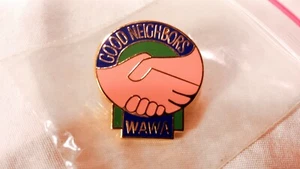 WAWA STORES MITARBEITER PIN - GUTE NACHBARN KAMPAGNE PIN ZURÜCK - NEU! - Bild 1 von 2