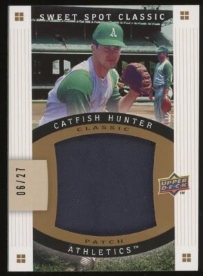 2005 UD Sweet Spot 经典巨型布贴鲶鱼猎人/27 田径罕见 — 第 1/2 张图片