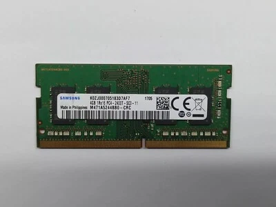 Samsung M471A5244BB0-CRC 4GB 2400MHz DDR4 PC4-19200 SoDimm - Imagen 1 de 3