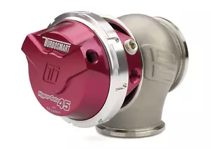 Puerta de descarga externa Turbosmart Red WG45 Gen V Hyper-Gate 45 mm 14 psi con kit de resorte - Imagen 1 de 3