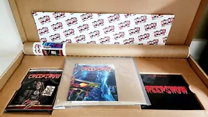Creepshow 4k & Blu Ray Set: Slipcovers, Posters, Pins, Cards, Sticker New Mint - Picture 1 of 8