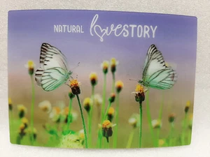 Cartolina lenticolare 3D Natural Love Story di Schoening Verlag, nuova - Foto 1 di 1
