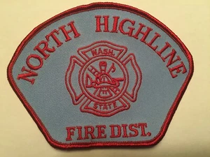 North Highline WASHINGTON Feueraufnäher - Bild 1 von 1