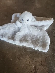 Precious Moments White Lamb Plush Lovey Security Blanket Swirl Unisex - Picture 1 of 8
