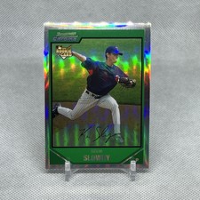 2007 Bowman Draft  Kevin Slowey #BDP51 Chrome RC Minnesota Twins Baseball Card