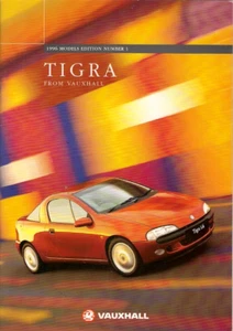 Vauxhall Tigra 1995-1996 UK Market Sales Brochure 1.4i & 1.6 16v - Picture 1 of 2