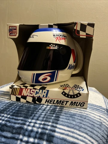 NASCAR helmet mug/coozie/supply holder Mark Martin #6 1998 Cover