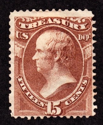 US O79 15c Treasury Department Official Unused Fine NG SCV $100 - Image 1 of 2