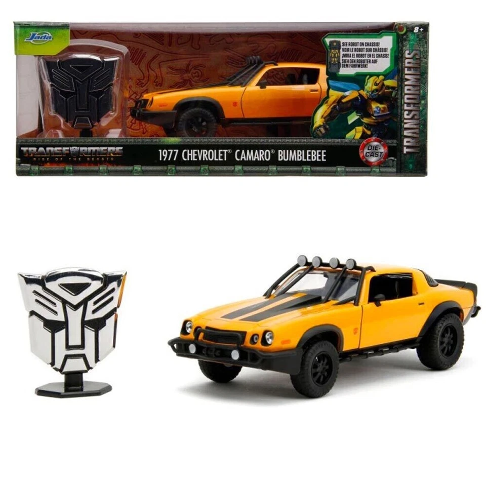 Jada 1/24 Transformers-Bumblebee Avec Badge-Rise Of The Beasts 34263 - Photo 1/1