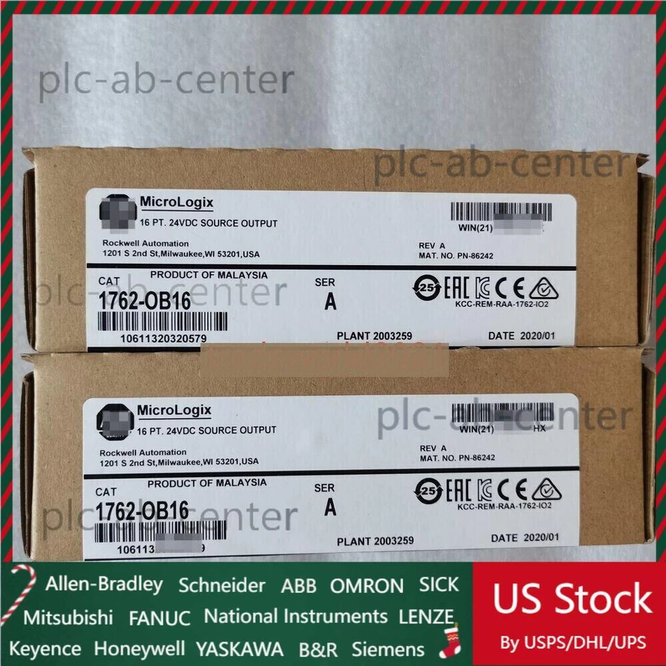 nEW INBOX Allen-Bradley 1762-OB16 SER A 24VDC MicroLogix Output Module 1762-OB16
