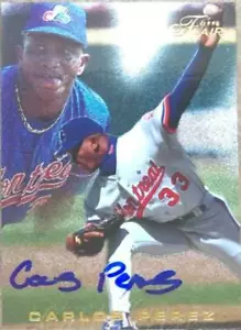 Carlos Perez Autographed 1996 Flair #311 - Picture 1 of 1