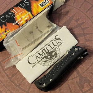 Camillus Knife Sizzler Robo Power A/O Tactical Liner Lock D Ralph Design - Picture 1 of 7