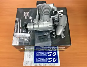 OS Engine FS-62V with F-4050 Exhaust Muffler OS30600 RC Aero Engine - Picture 1 of 3