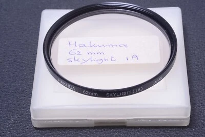 ✅ HAKUBA SKYLIGHT A1 E62 62MM FILTER *GENUINE & MINT* LENS SCREW  24-1 - Image 1 of 2
