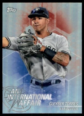 2018 Topps Chrome Update #IA-GT Gleyber Torres Rookie International Affair - Image 1 of 2