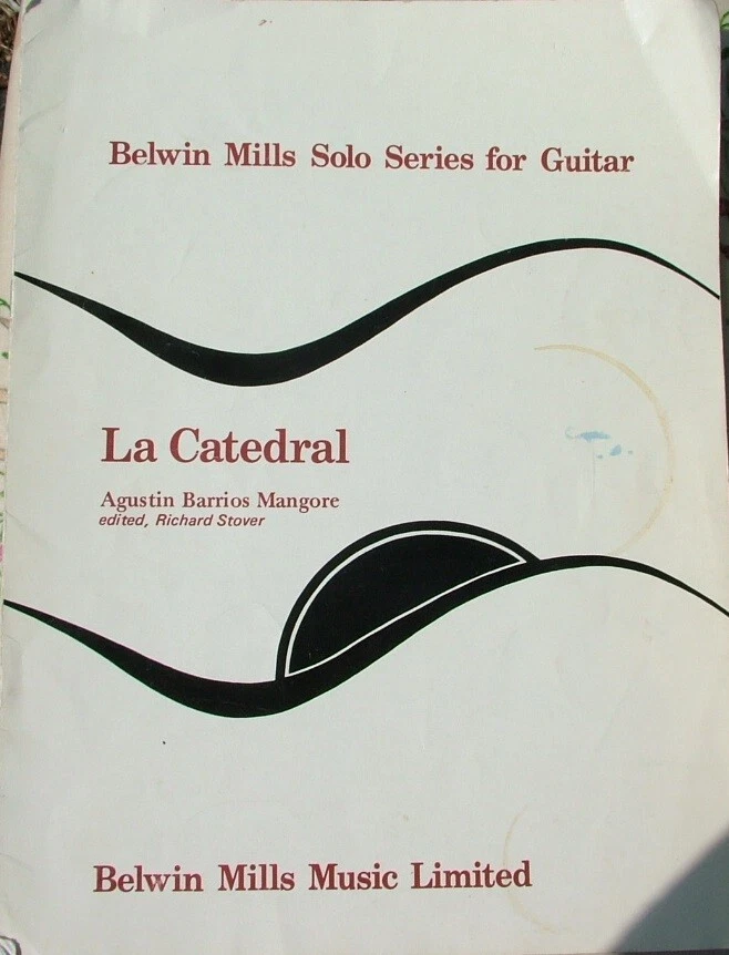 The Cathedral by Agustin Barrios Mangore classical guitar sheet music - Image 1 of 1