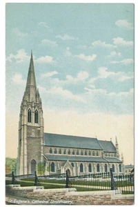 Catedral de San Eugenio Londonderry Derry Irlanda del Norte Reino Unido con Lawrence Postal - Imagen 1 de 2