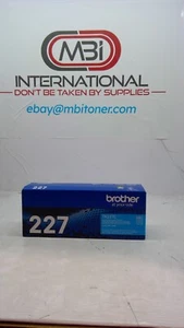 GENUINE Brother TN227C High Yield Cyan Toner HL-3210CW/HL-3230CDW/HL-L3270CDW - Bild 1 von 7