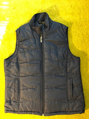 Jane Ashley Navy Blue Puffer Vest XL - Image 1 of 4