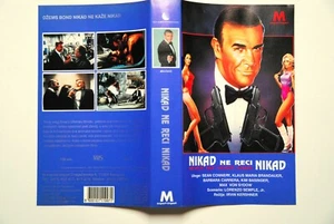 JAMES BOND 007 VHS NEVER SAY NEVER AGAIN EXYUGOSLAVIA SEAN CONNERY - Picture 1 of 4