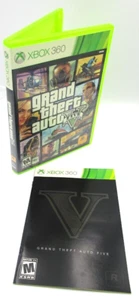 Microsoft XBox 360 Grand Theft Auto 5 V LEERE Hülle mit Handbuch - Bild 1 von 1