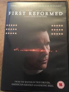 First Reformed (2017, Paul Schrader) DVD Ethan Hawke
