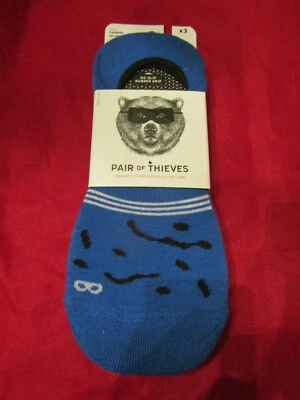 3 Pair Of Thieves Socks Mens No Show Socks Fits shoe 8-12 Cotton Blend - Image 1 of 4