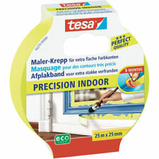 tesa® 56270 Precision Indoor Masking Tape Yellow 25mm x 25m