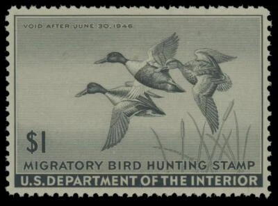 MOMEN: US STAMPS #RW12 DUCK MINT OG NH PSE GRADED CERT XF-90J LOT #74437 - Image 1 of 3