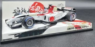 Minichamps 1/43 BAR Honda 006 Takuma Sato Limited Japan - Image 1 of 4