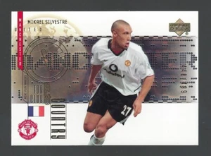 UPPER DECK 2003- MAN UTD- SILVESTRE - CLUB & COUNTRY GOLD FOIL PARALLEL L/E - Picture 1 of 2