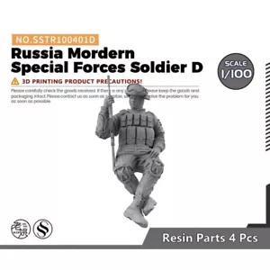 SSMODEL SSTR100401D 1/100 Russland Mordern Spezialeinheiten SoldatD - Bild 1 von 3