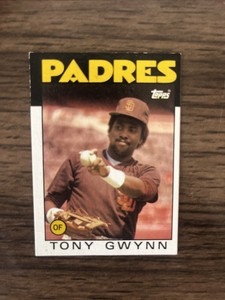 1986 Topps - #10 Tony Gwynn