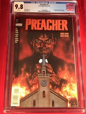 PREACHER #1 CGC NM/MT graded (9.8), 1995. DC/Vertigo Comic **BRAND NEW CASE**