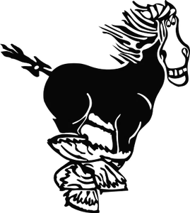 Mustang Horse  Ford  Vinyl Decal  Sticker   43 different colors available - Picture 1 of 45