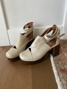 Calou Stockholm Bea White Lack Clog Schuhe EU 40 - Bild 1 von 5