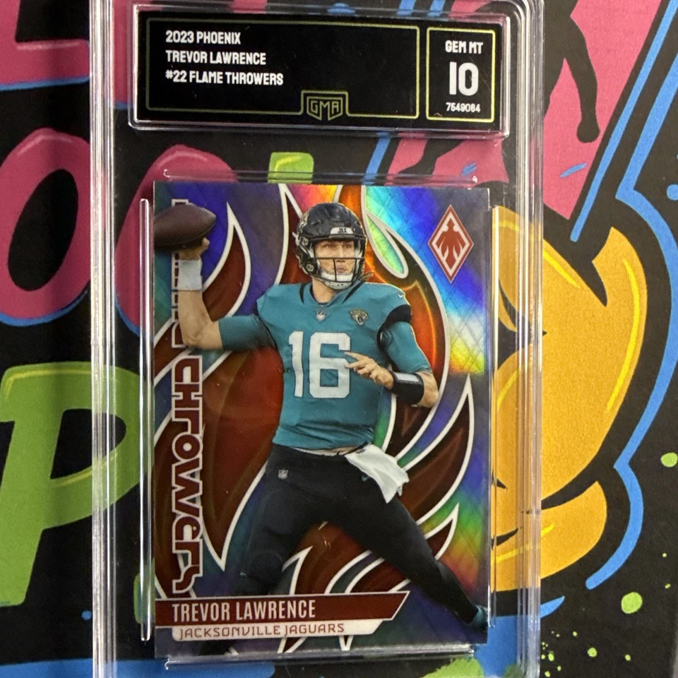 2023 PHOENIX Trevor Lawrence Flame Throwers *GMA 10* *JAGUARS* - Image 1 of 2
