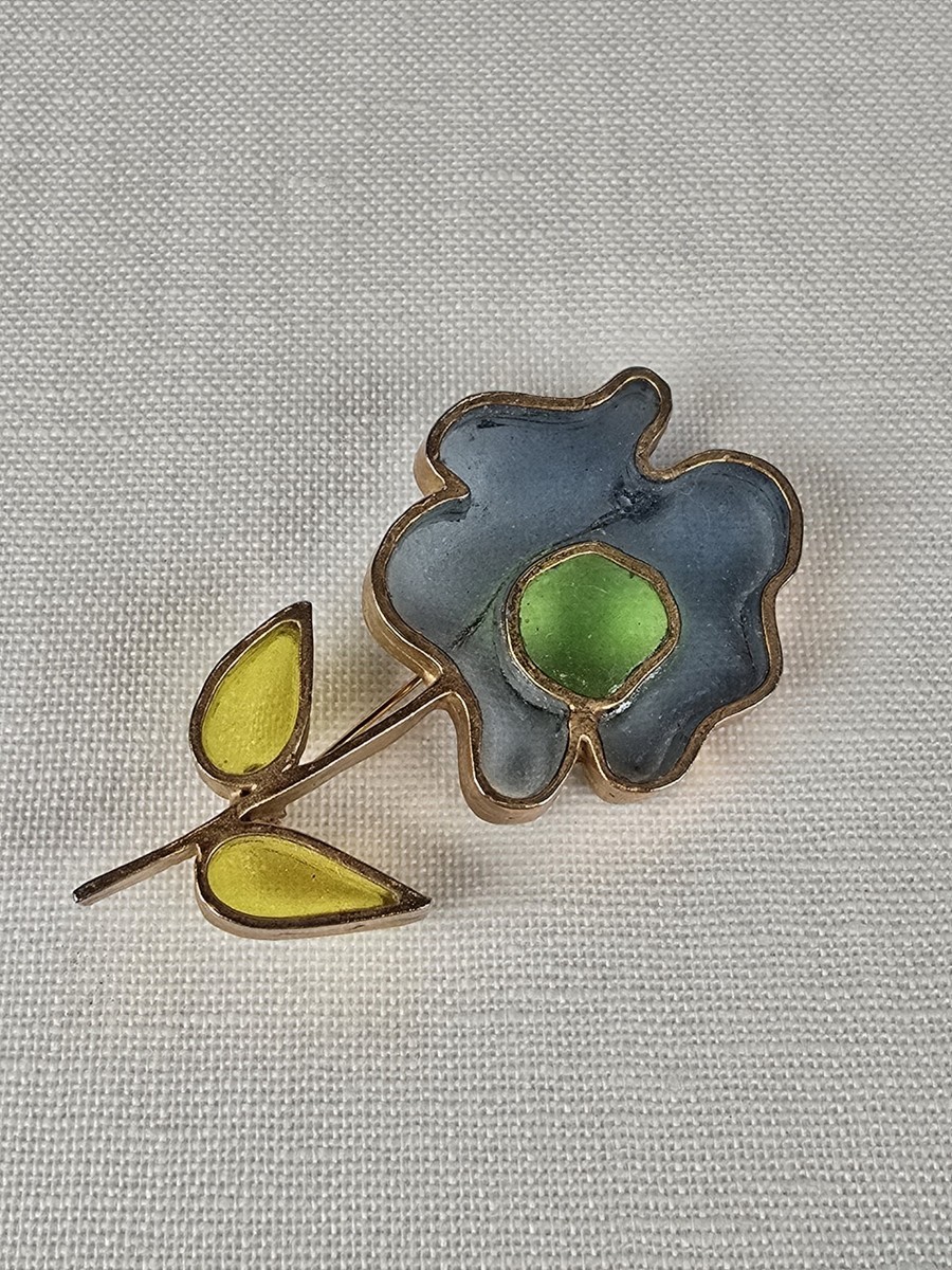 Les Bernard Indiana Vintage Designer Costume Pins & Brooches