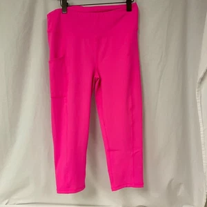 LEGGINGS Lilly Pulitzer LUXLETIC FIN DE SEMANA tiro alto rosa intenso talla grande - Imagen 1 de 13