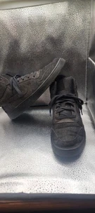 Nike Borough Court Mid Black Athletic/basketball/everyday Shoes/sneakers Sz 9.5 - Picture 1 of 10