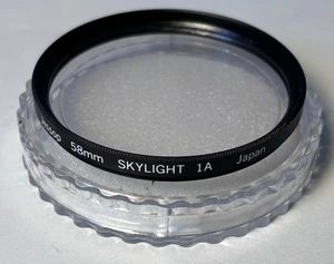 Jessops - 58mm Skylight 1A Filter - Case / vgc - Picture 1 of 3
