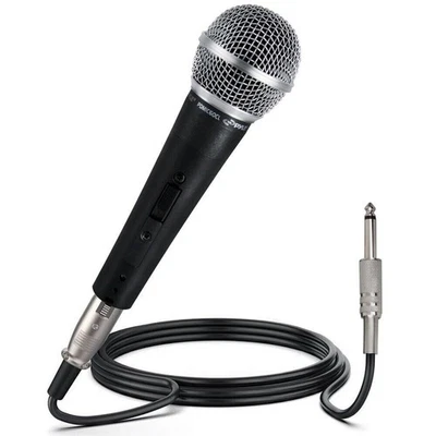Pyle Professional Dynamic Microphone, Unidirectional Handheld Mic PDMIC59 - Image 1 of 4