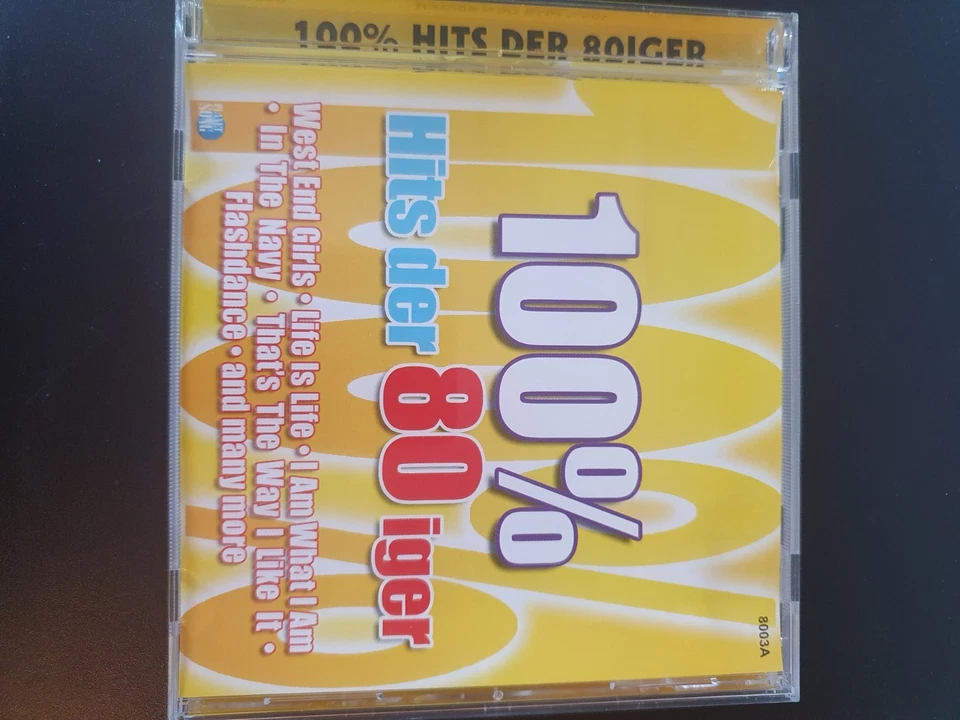 Diverse 100% Hits der 80er (1 CD) (CD) - Bild 1 von 1