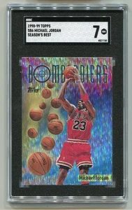 1998-99 Topps Michael Jordan Season's Best Bombardiers Insert HOF #SB6 SGC 7 NM - Picture 1 of 2
