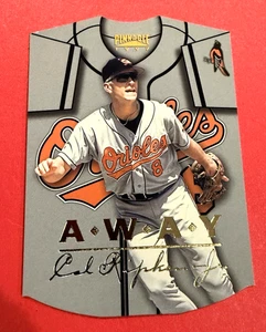 1997 Pinnacle Cal Ripken Jr. AWAY #21 **Die-Cut ‘ Jersey ‘ ~ Baltimore Orioles - Picture 1 of 6