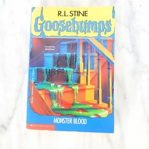 Goosebumps Unnumbered Monster Blood First Printing VG+ Book - Picture 1 of 2